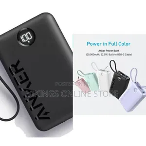 Green Lion 335 20,000mAh Portable Charger, 22.5W High-Speed Charging