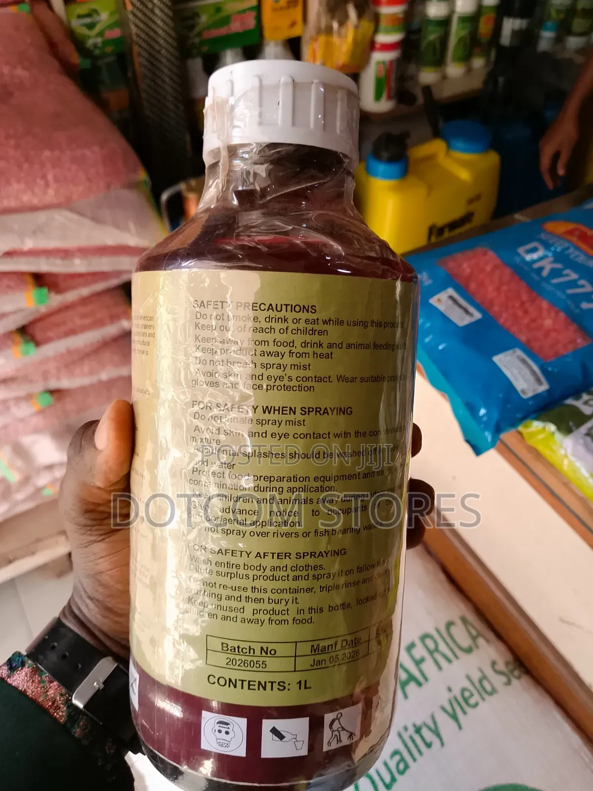 1L Quick Cyber 5EC Insecticide Fumigation Chemical