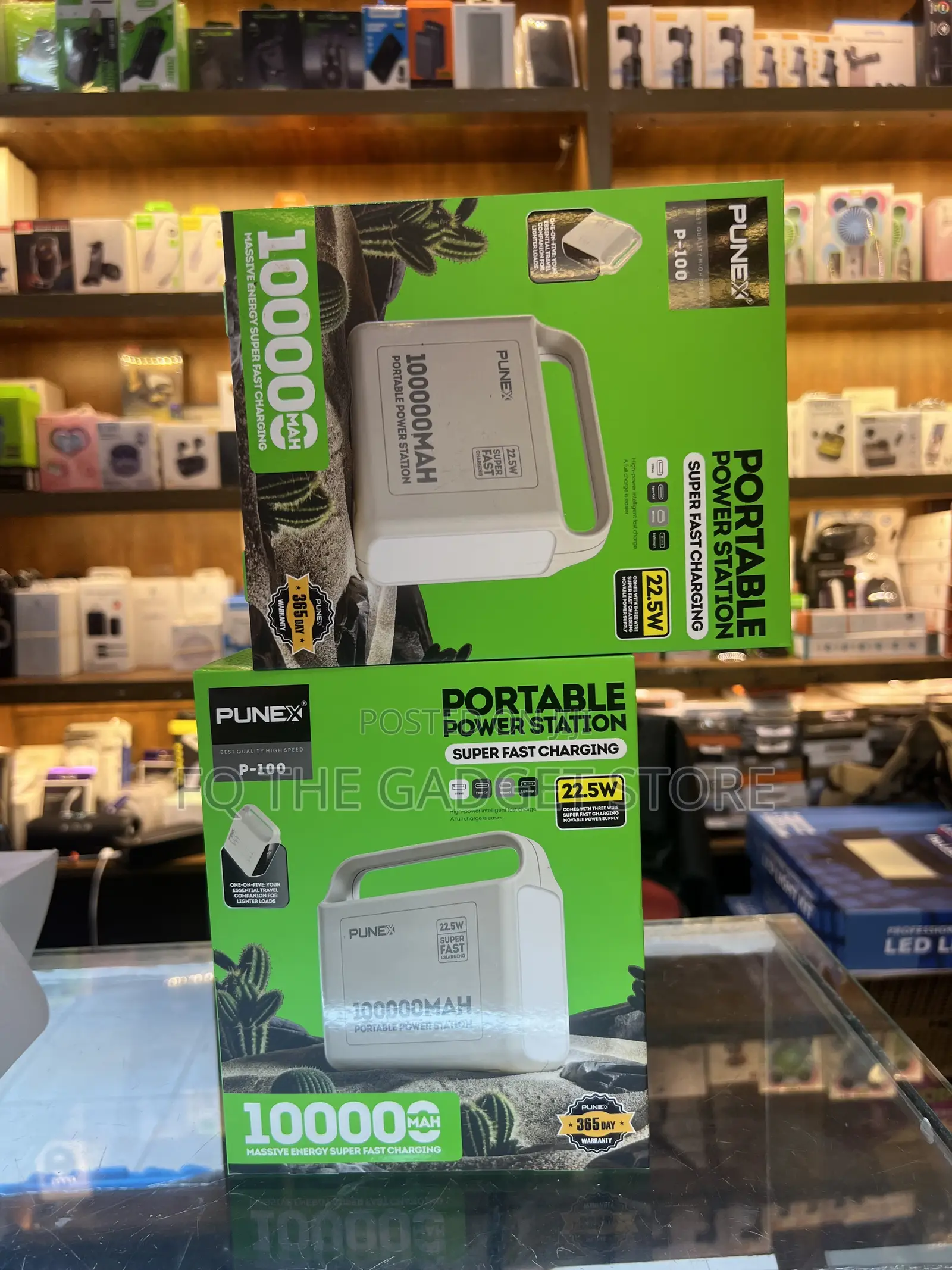 Punex PowerBank/Powerstation 100000MaH P-100