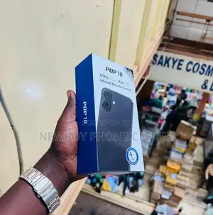 New Tecno Pop 10 128 GB Black