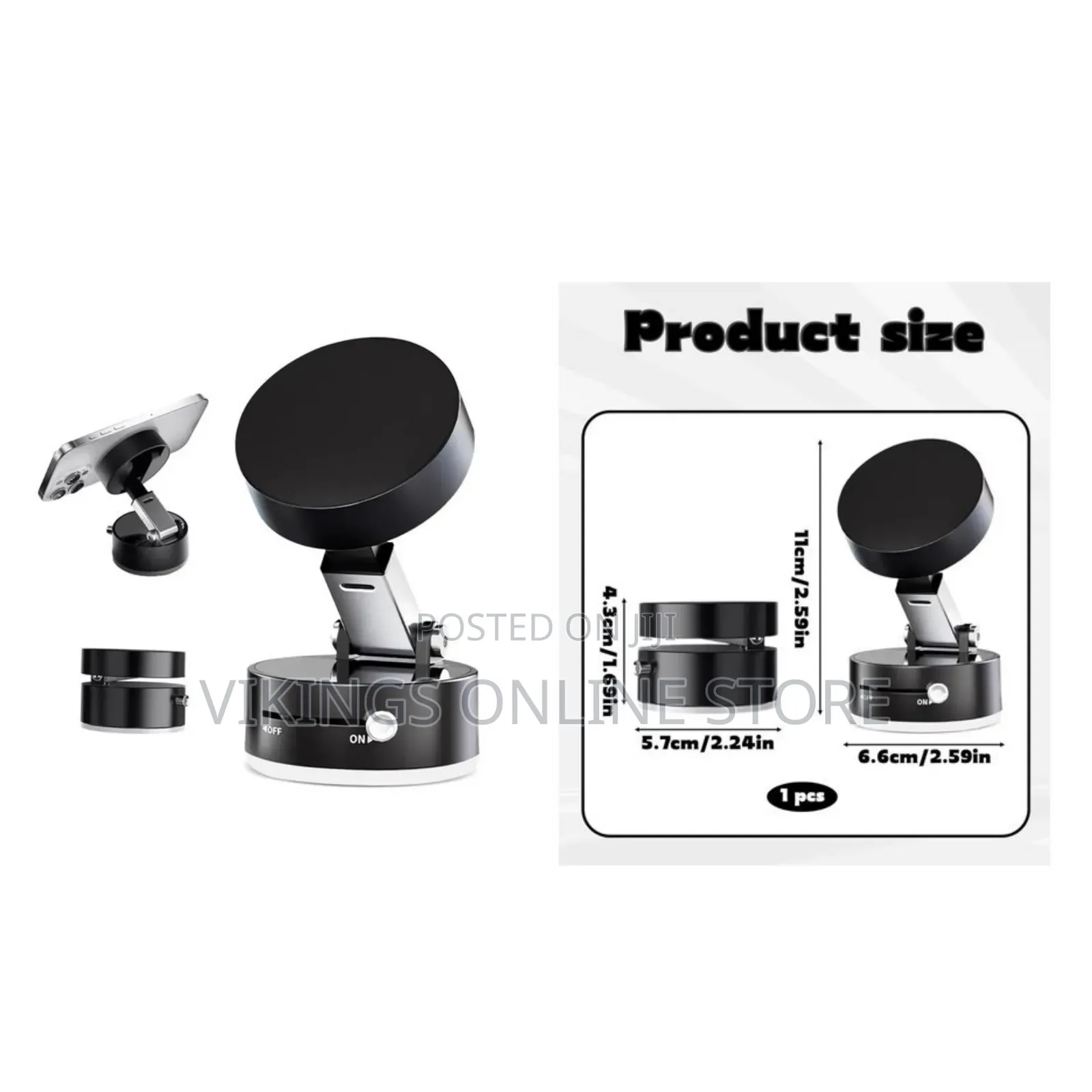Magnetic Phone Holder for Car, Compatible With MagSafe Adjustable Car