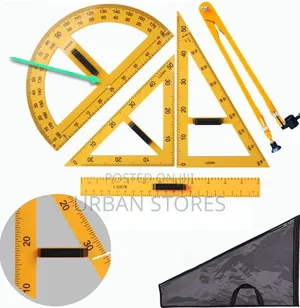 Math Geometry Classroom Teaching Measurement Set