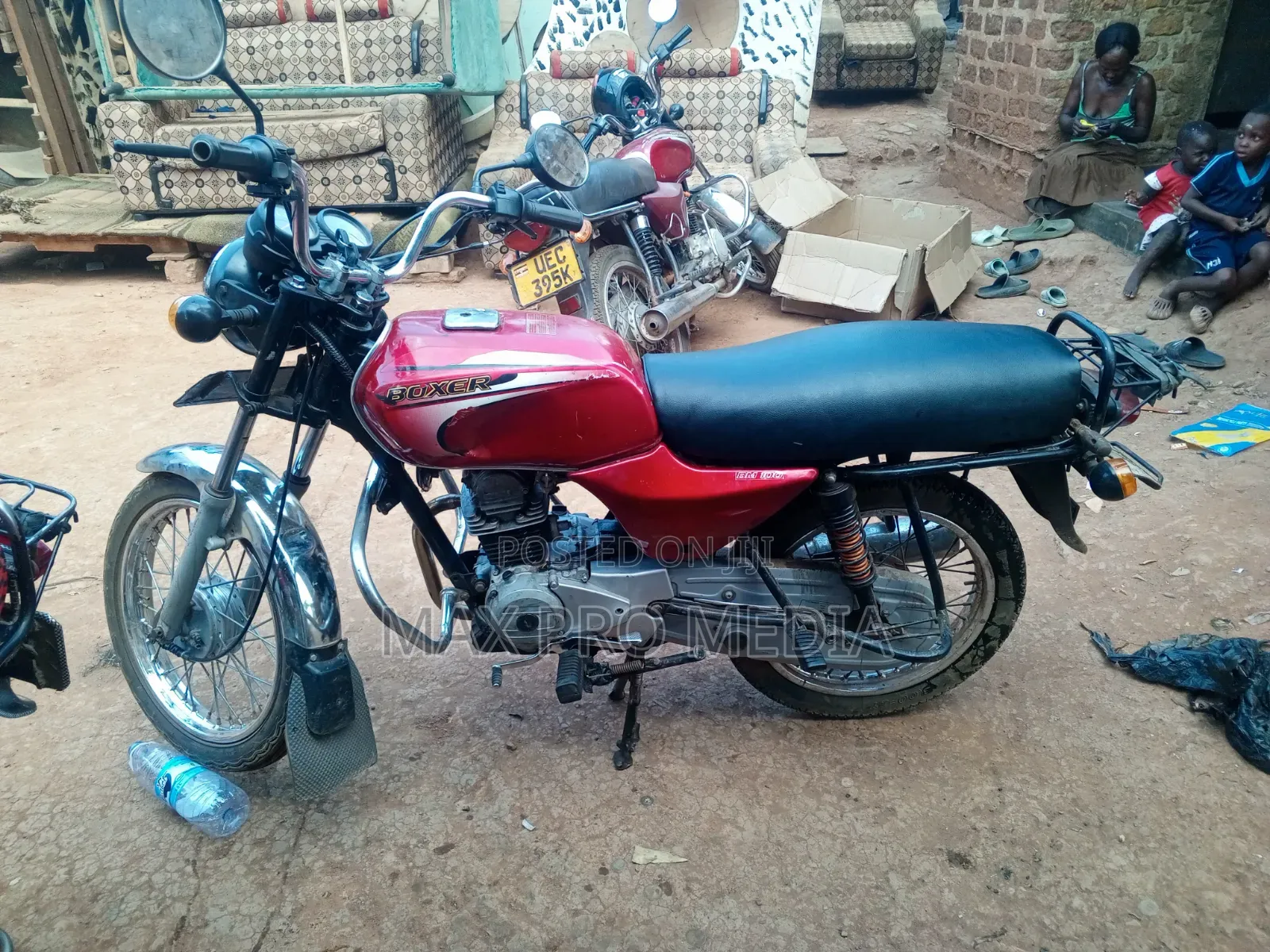 Bajaj Boxer 100 2017 Red