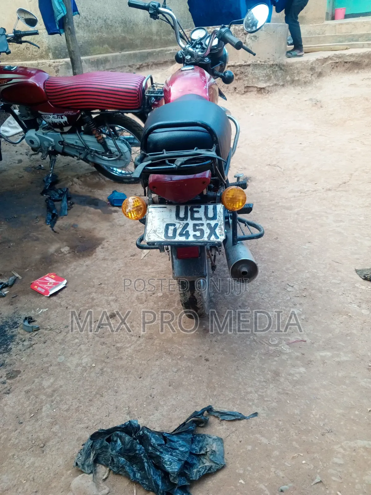 Bajaj Boxer 100 2017 Red