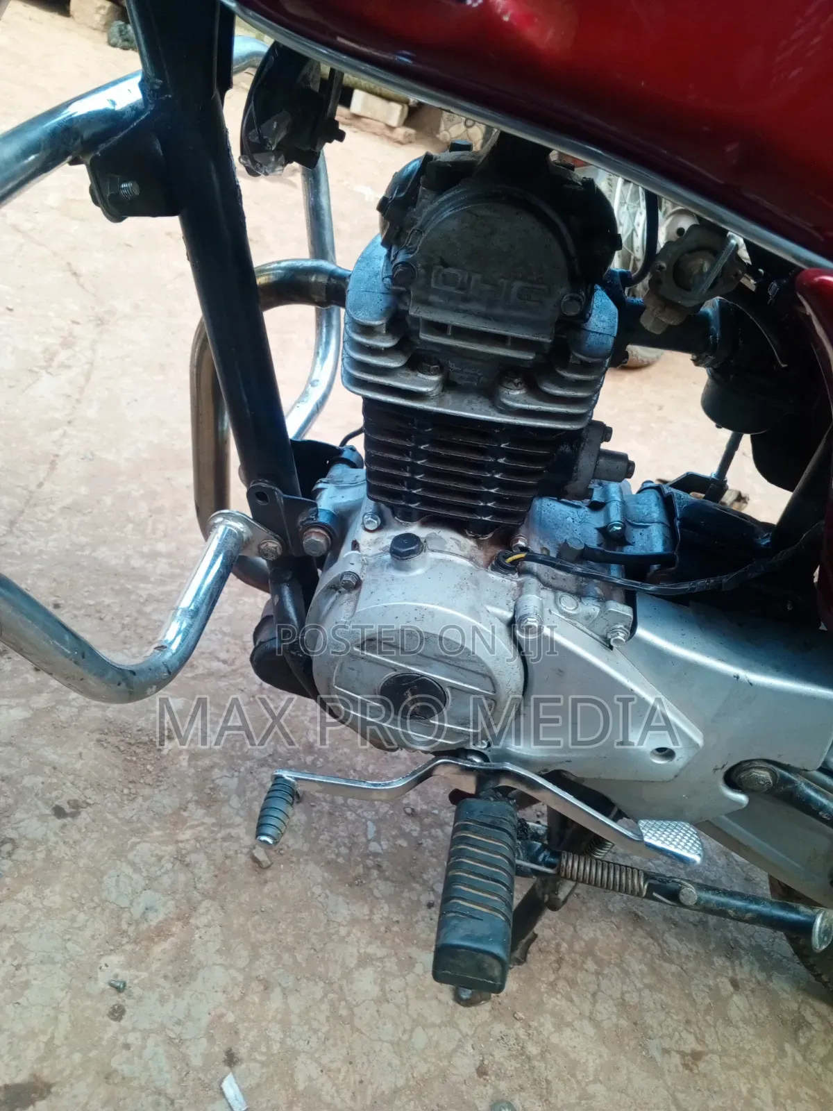 Bajaj Boxer 100 2017 Red