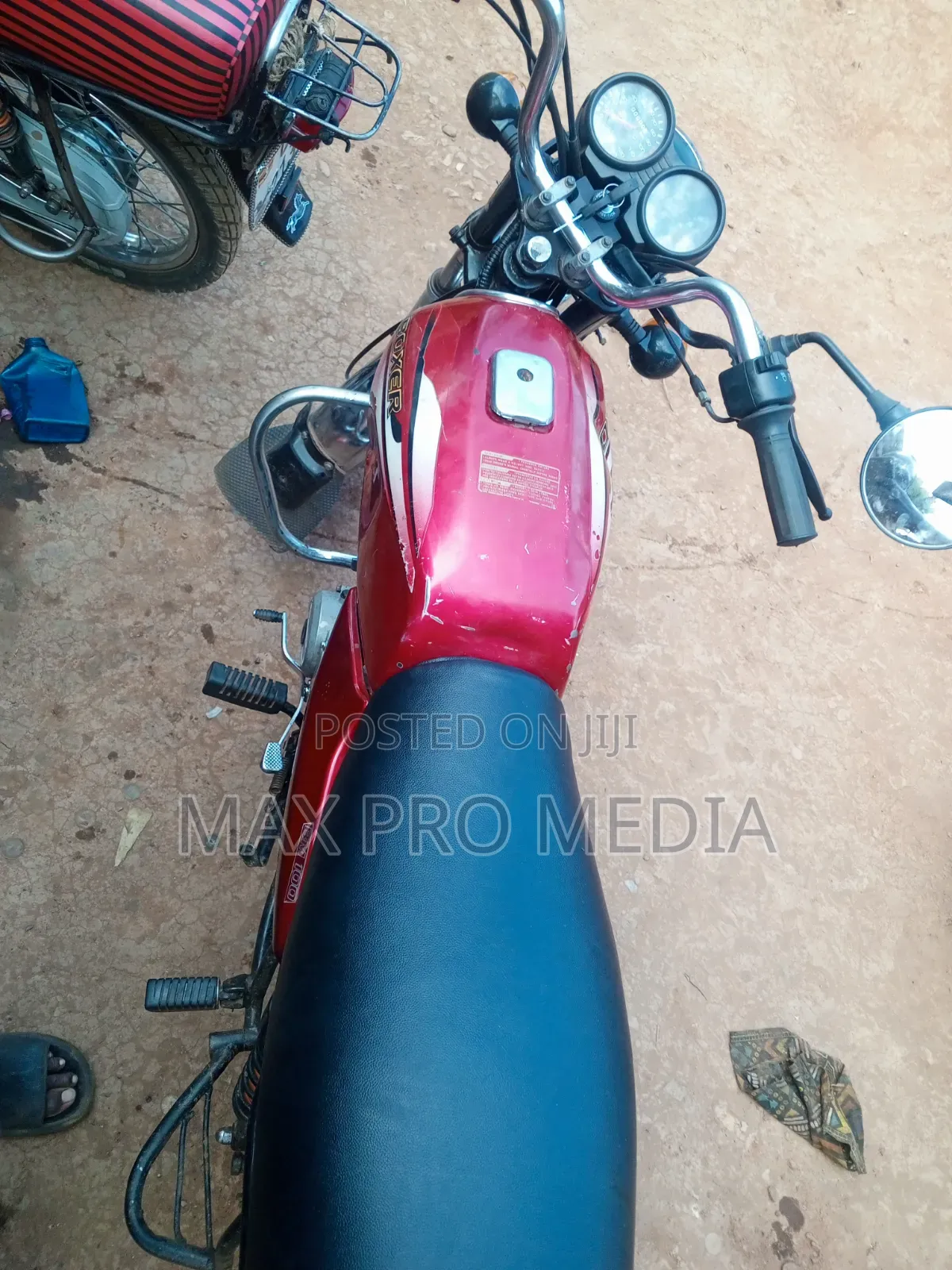 Bajaj Boxer 100 2017 Red