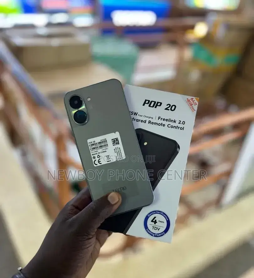 New Tecno Pop 20 128 GB Gray