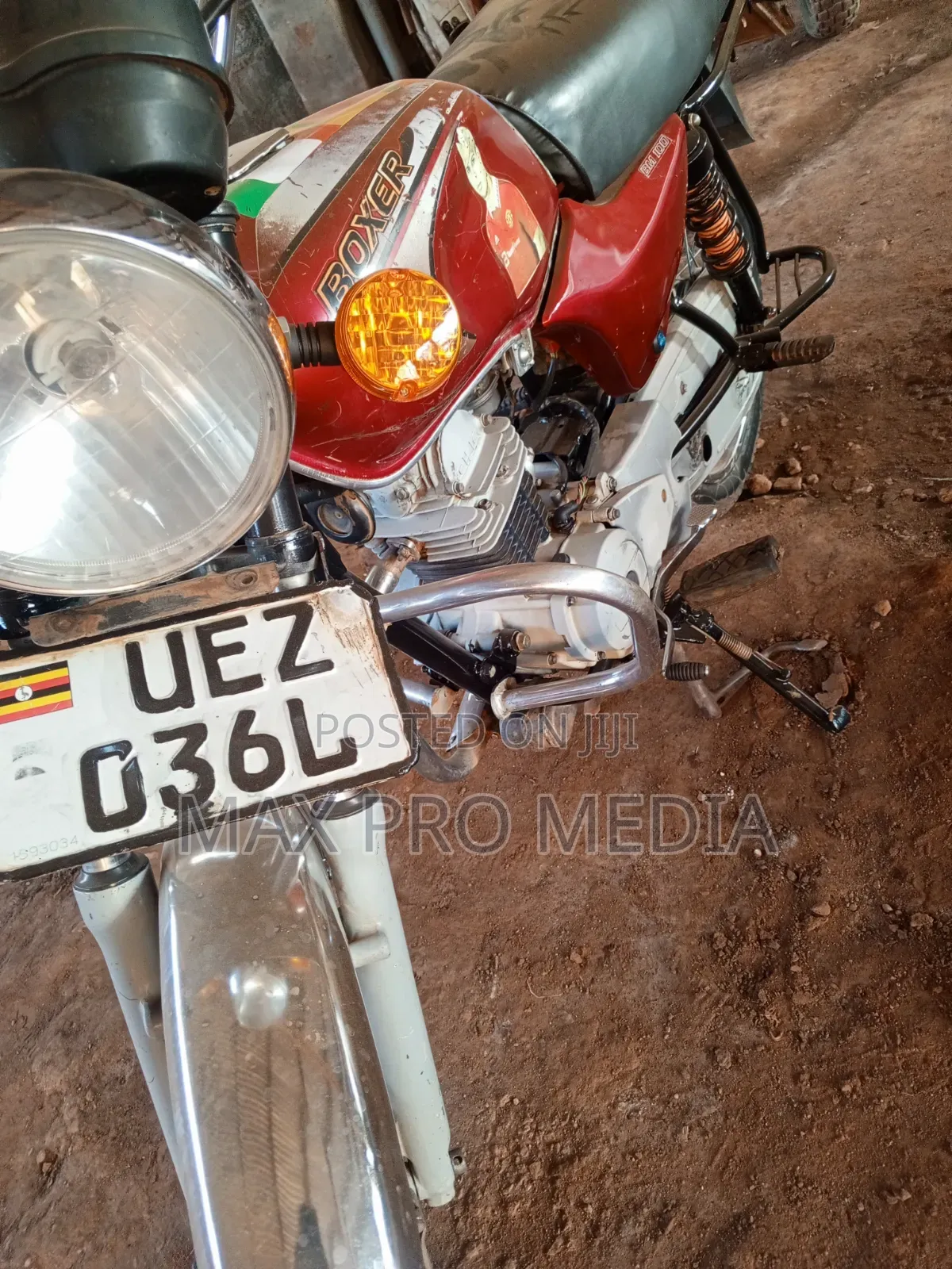 Bajaj Boxer 100 2019 Red