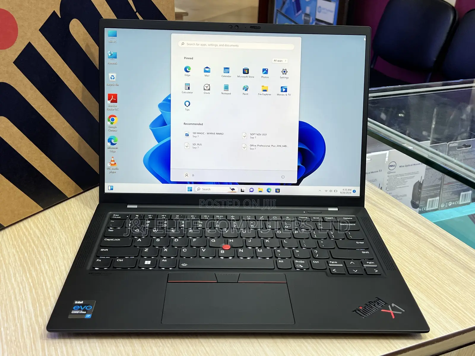 Laptop Lenovo ThinkPad X1 Carbon 16GB Intel Core i5 SSD 512GB