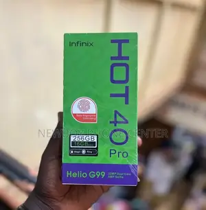 New Infinix Hot 40 Pro 256 GB Black