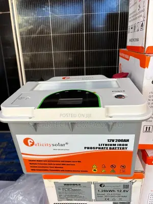 Felicity 2.56kWh Lithium Iron Phosphate Battery Smart BMS