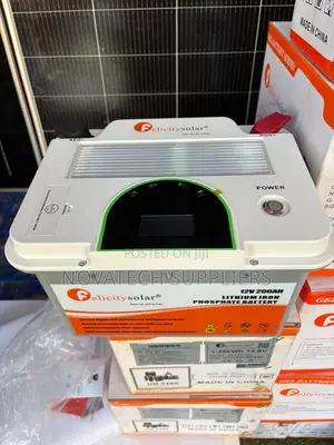 Felicity 2.56kWh 12.8V 200Ah LiFePO4 Solar Battery With BMS
