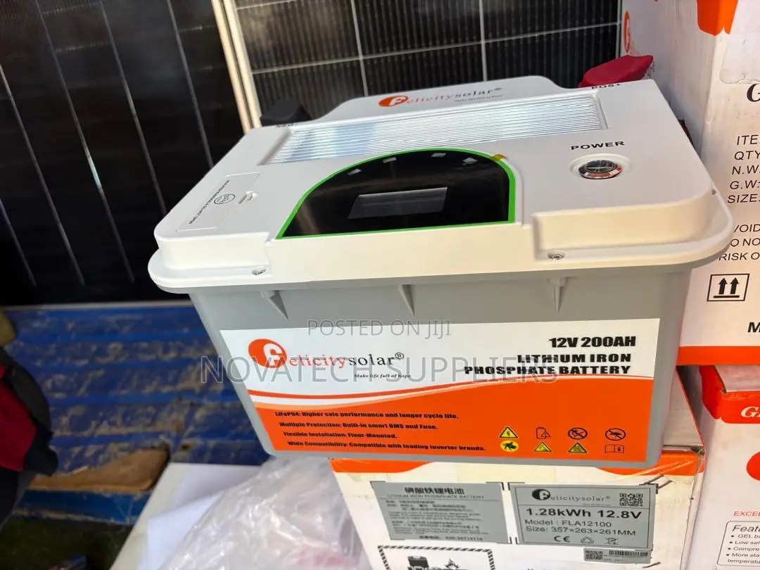 Premium Felicity Deep Cycle 200Ah 12.8V Lithium Solar Battery NTsolns