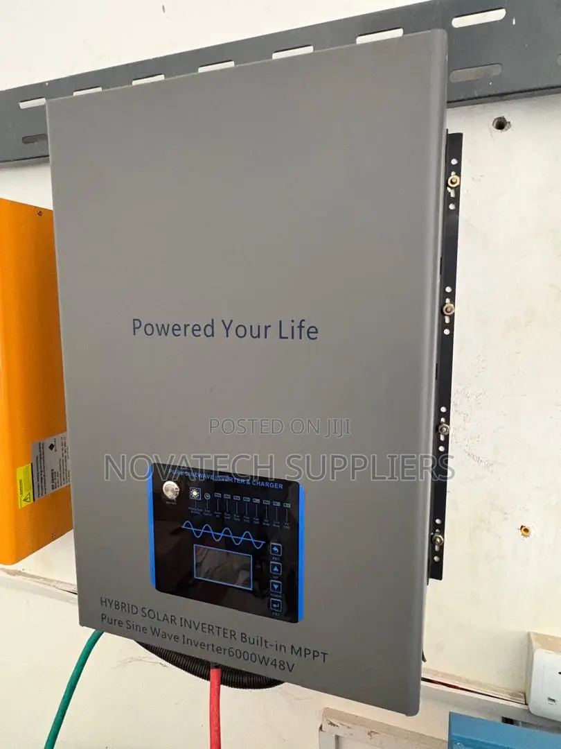 6000W Pure Sine Wave 48V Solar Hybrid Inverter 3 Years Warranty