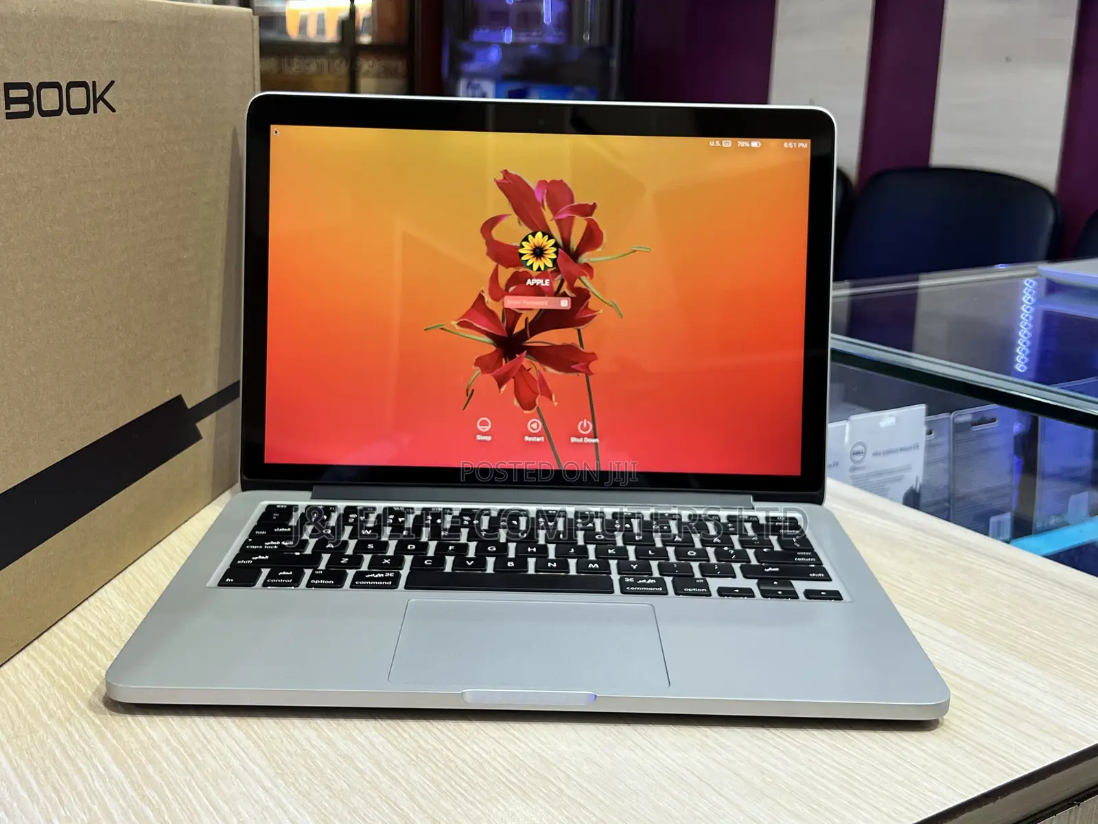 Laptop Apple MacBook Pro 2017 8GB Intel Core i5 SSD 256GB