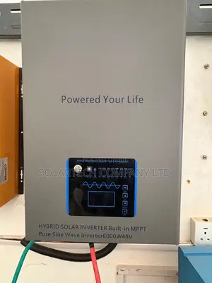 6000W Pure Sine Wave 48V Solar Hybrid Inverter 3 Years Warranty