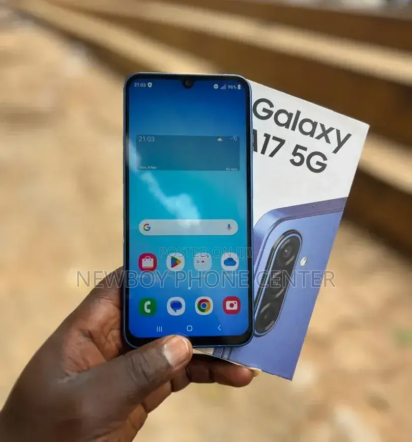 New Samsung Galaxy A17 5G 256 GB Blue