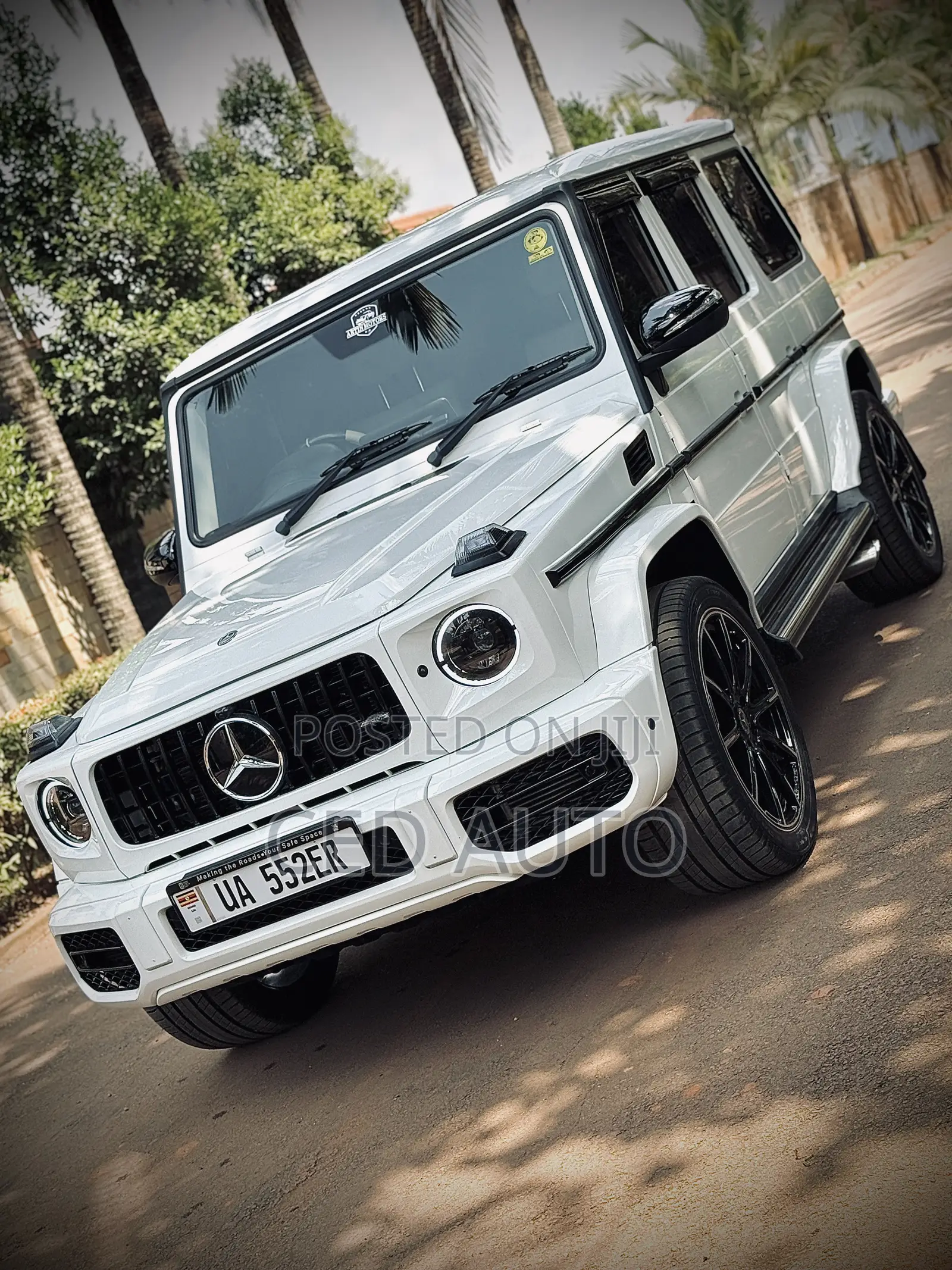 Mercedes-Benz G-Class 2018 White