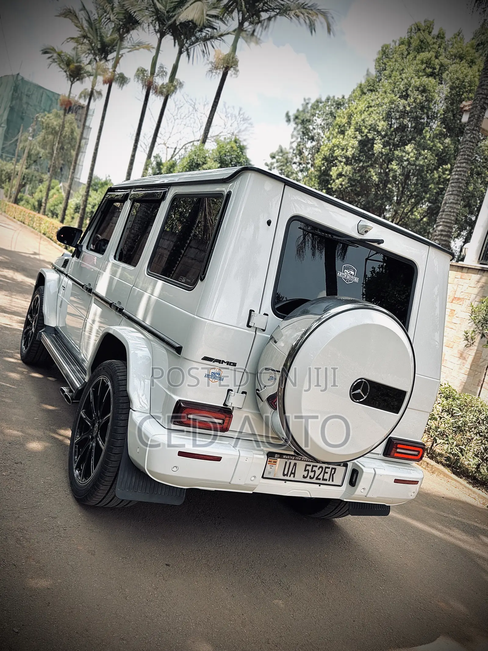 Mercedes-Benz G-Class 2018 White