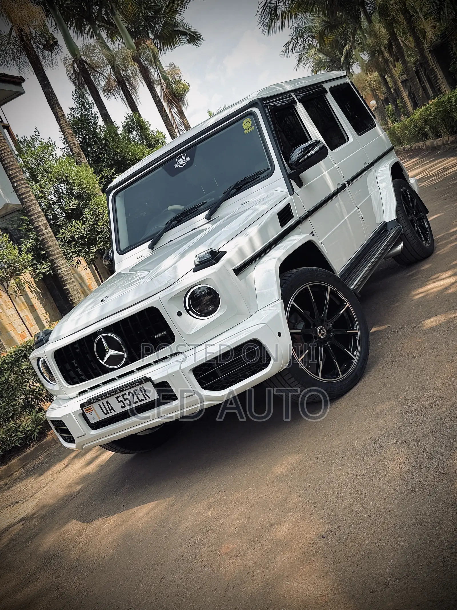 Mercedes-Benz G-Class 2018 White