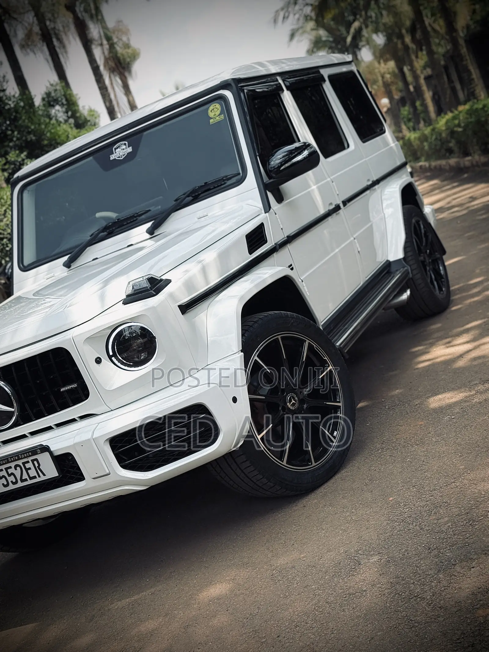 Mercedes-Benz G-Class 2018 White