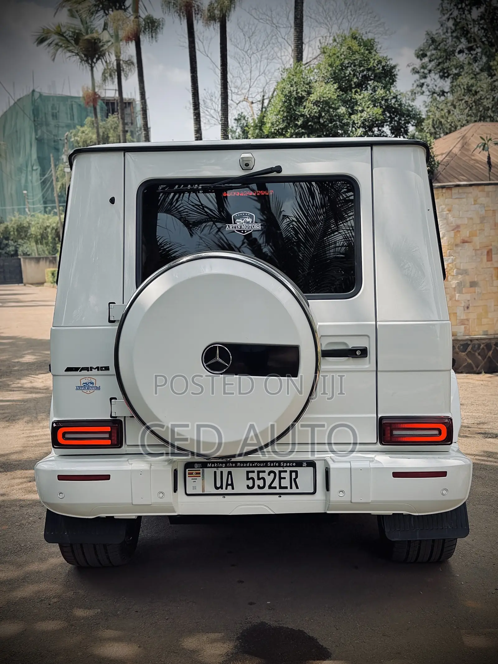 Mercedes-Benz G-Class 2018 White