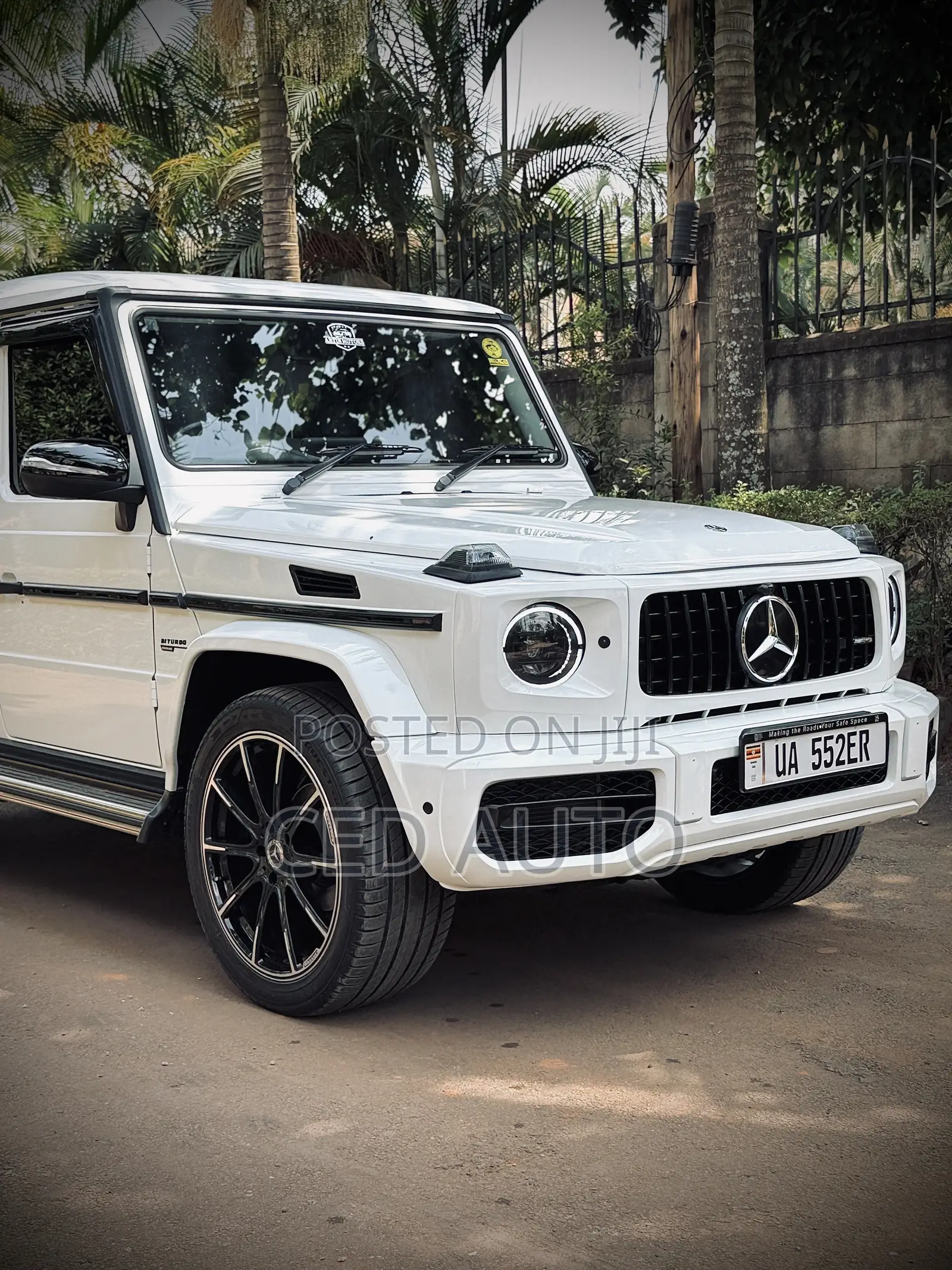 Mercedes-Benz G-Class 2018 White