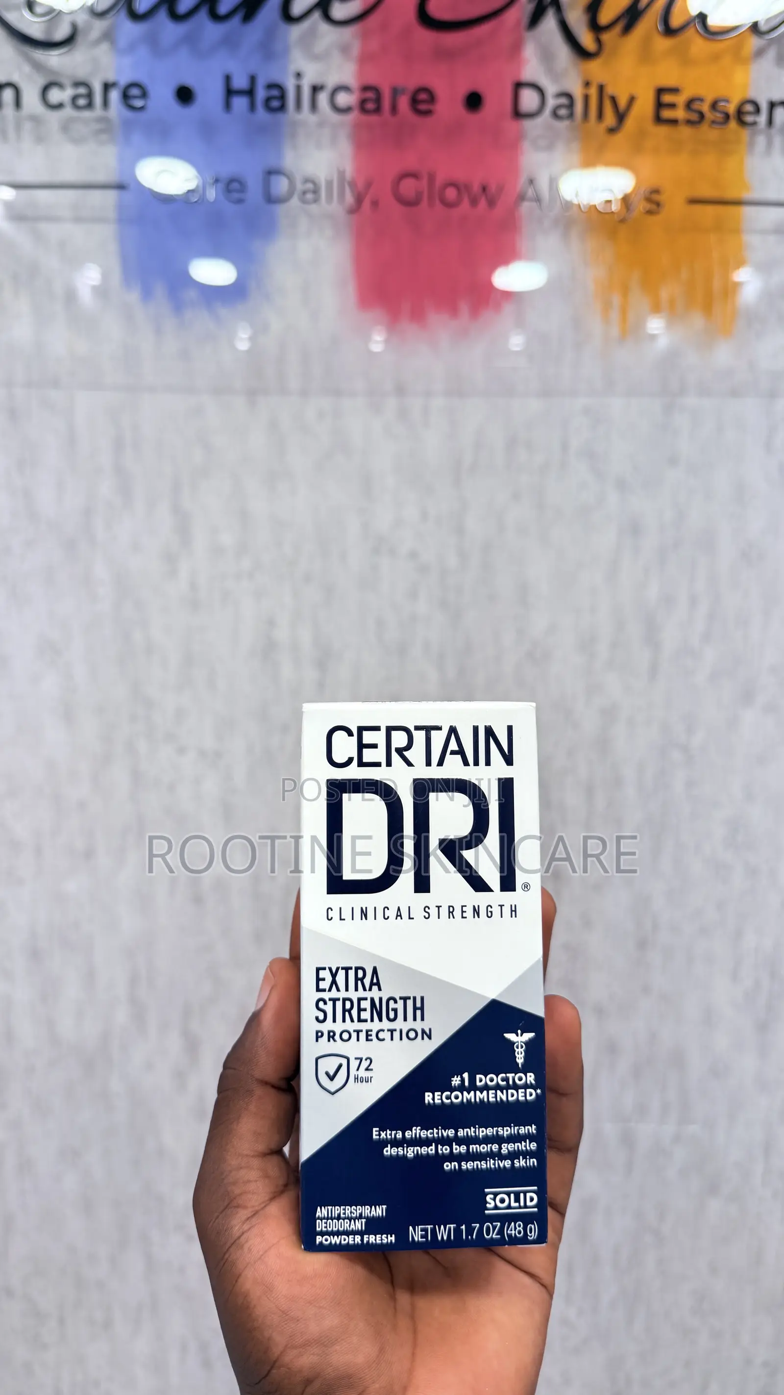 Certain Dri Extra Strength Protection Roll on for Heavy Sweating