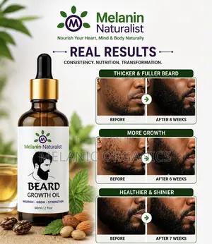 Natural Beard Growth Oil