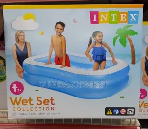 Durable Potable Swimming Pools Wet Set 2.03 M X 1.52 M X 48 Cm