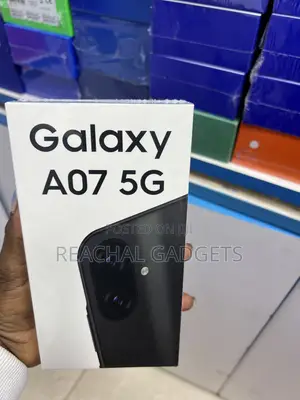 New Samsung Galaxy A07 5G 128 GB Black