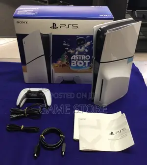 PS5 Slim Disc Edition Brand New Make Your Games Load Lightning Fast