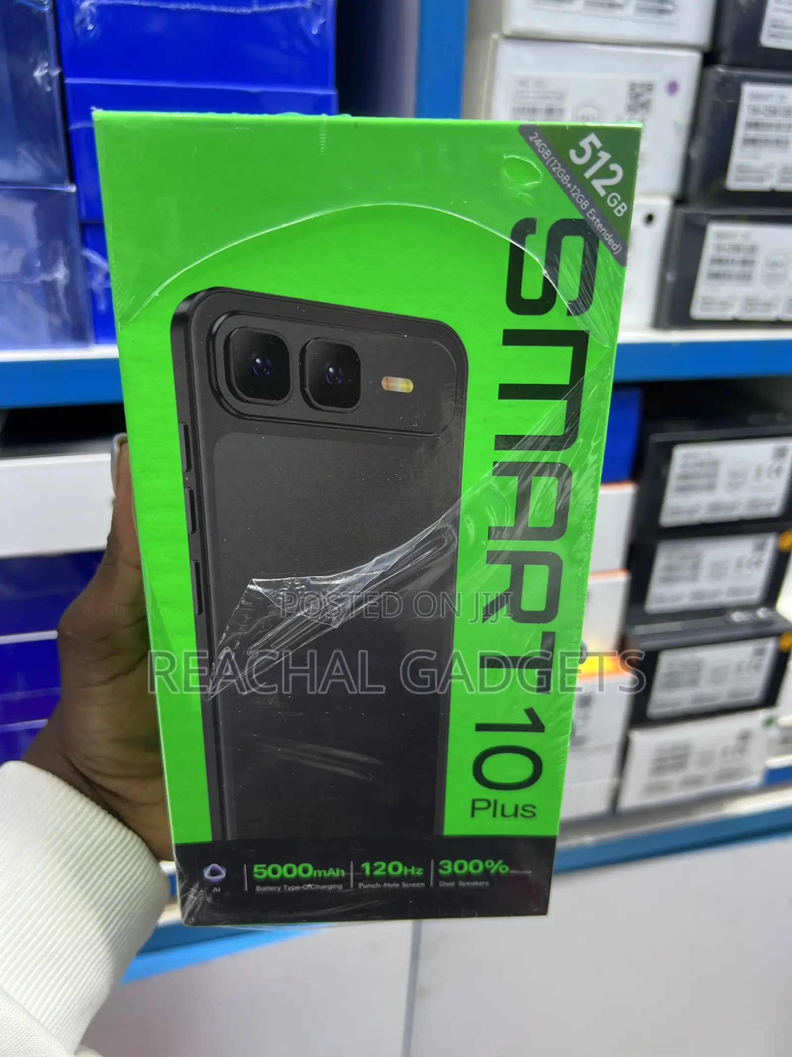 New Infinix Smart 10 Plus 128 GB Black