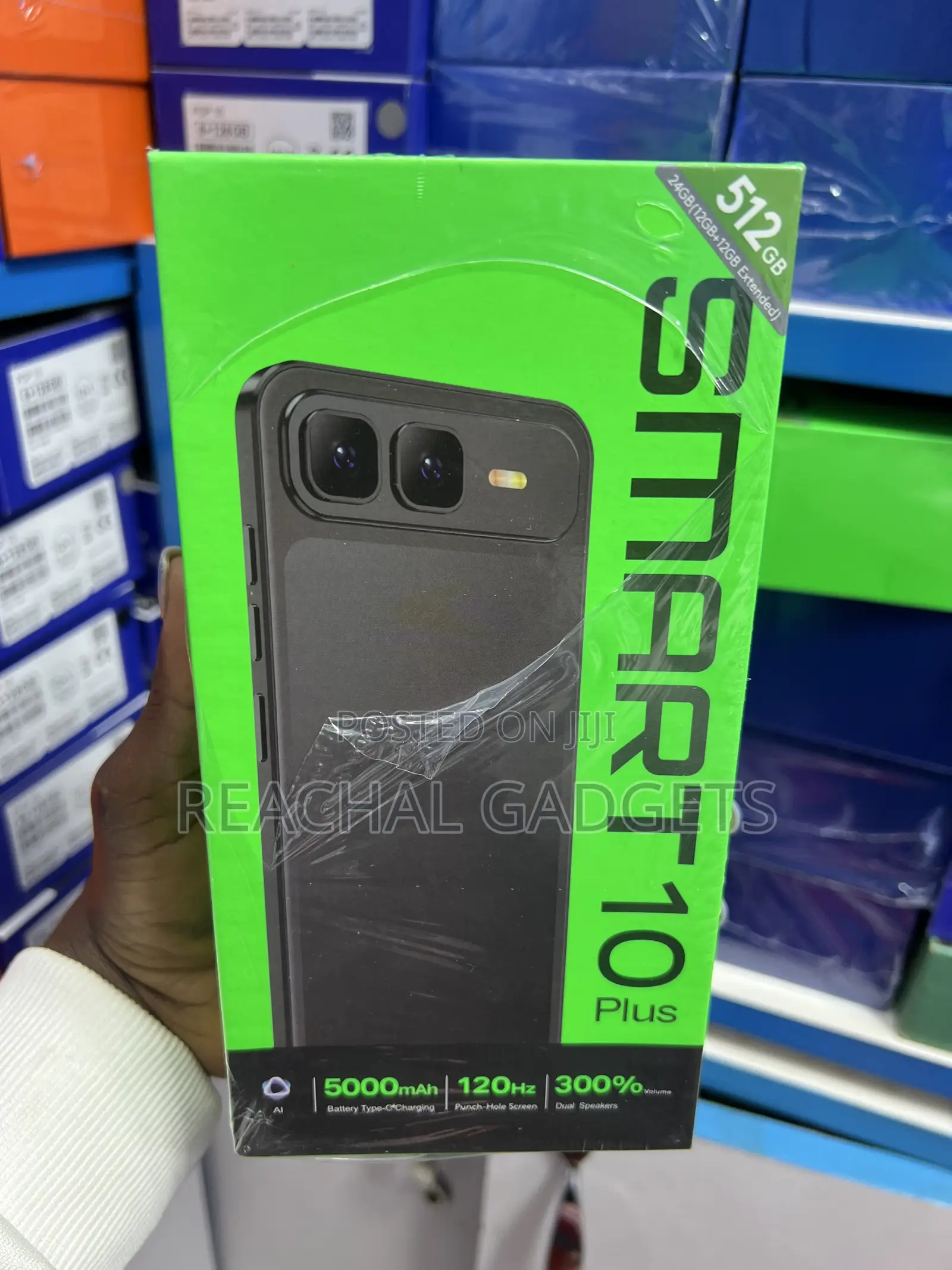 New Infinix Smart 10 Plus 128 GB Black