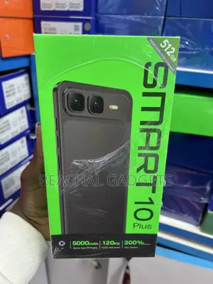 New Infinix Smart 10 Plus 128 GB Black