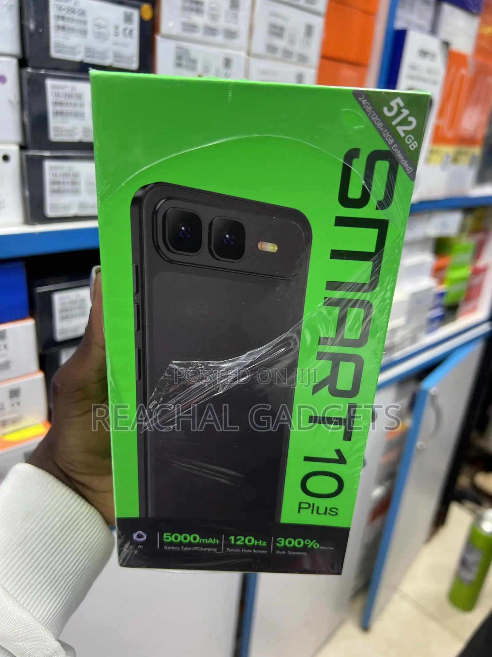 New Infinix Smart 10 Plus 128 GB Black