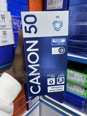 New Tecno Camon 50 256 GB Black