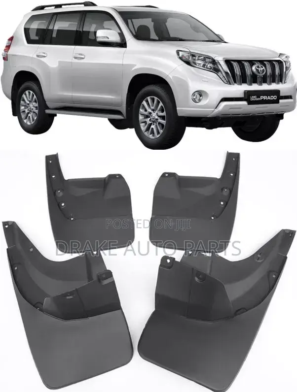 Original Mud Flaps for Landcruiser Prado FRONT AND REAR Available