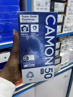 New Tecno Camon 50 Pro 256 GB Black