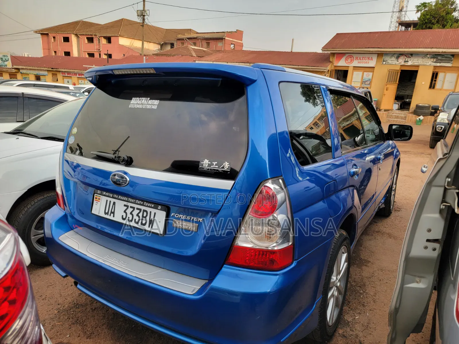Subaru Forester 2007 Blue