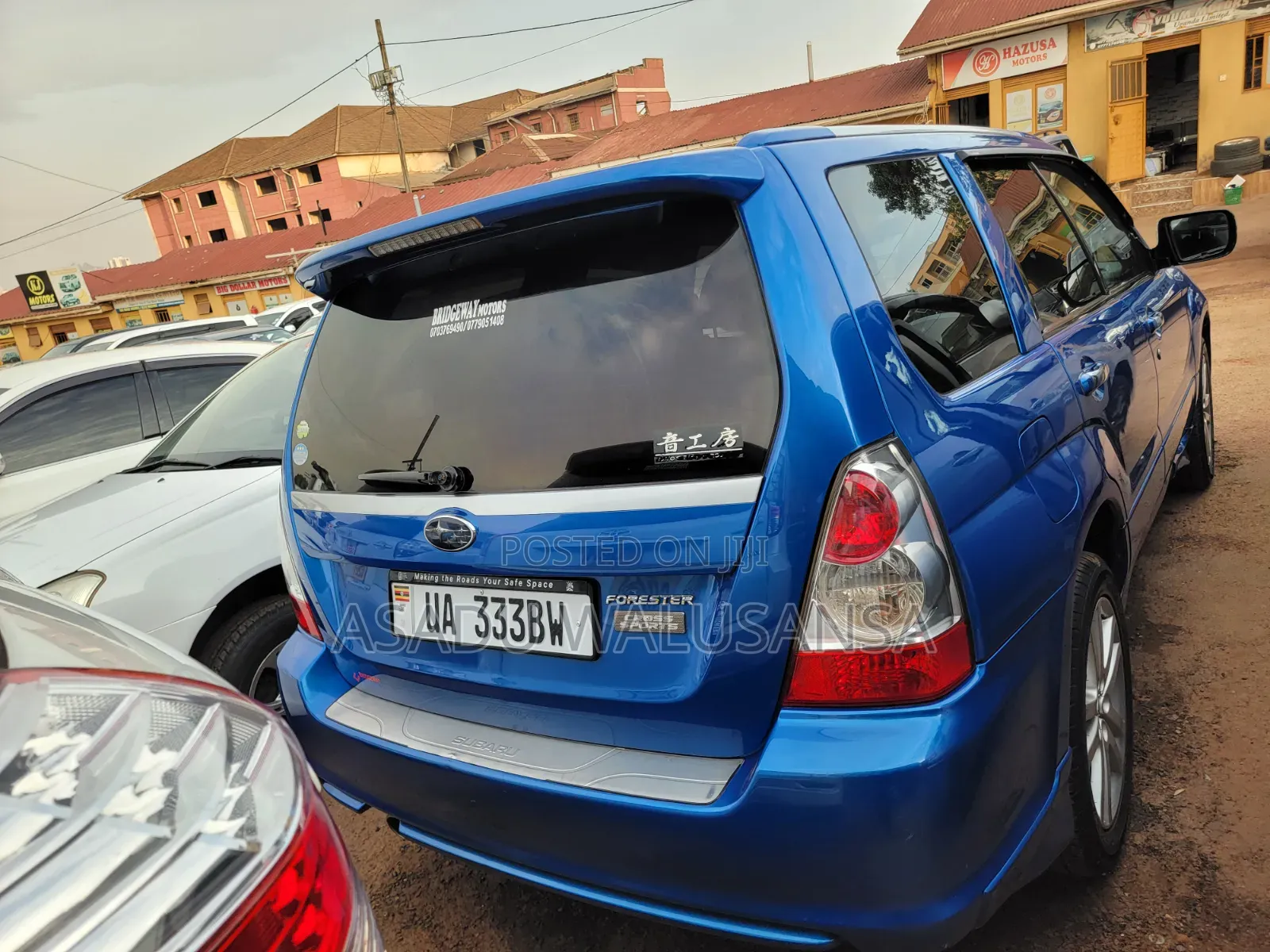 Subaru Forester 2007 Blue
