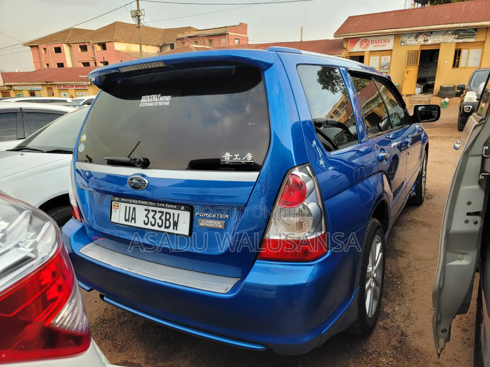 Subaru Forester 2007 Blue