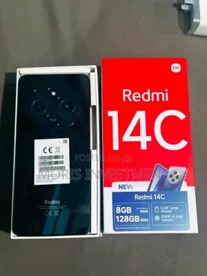 New Xiaomi Redmi 14C 256 GB Black