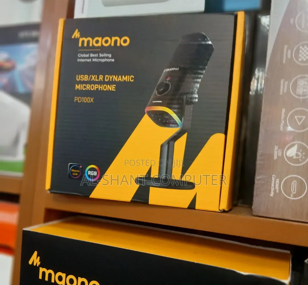 Maono USB/XLR Dynamic RGB Microphone