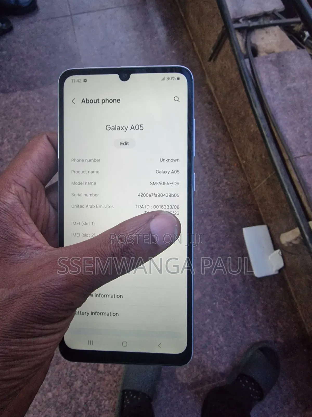 Samsung Galaxy A05 64 GB Blue