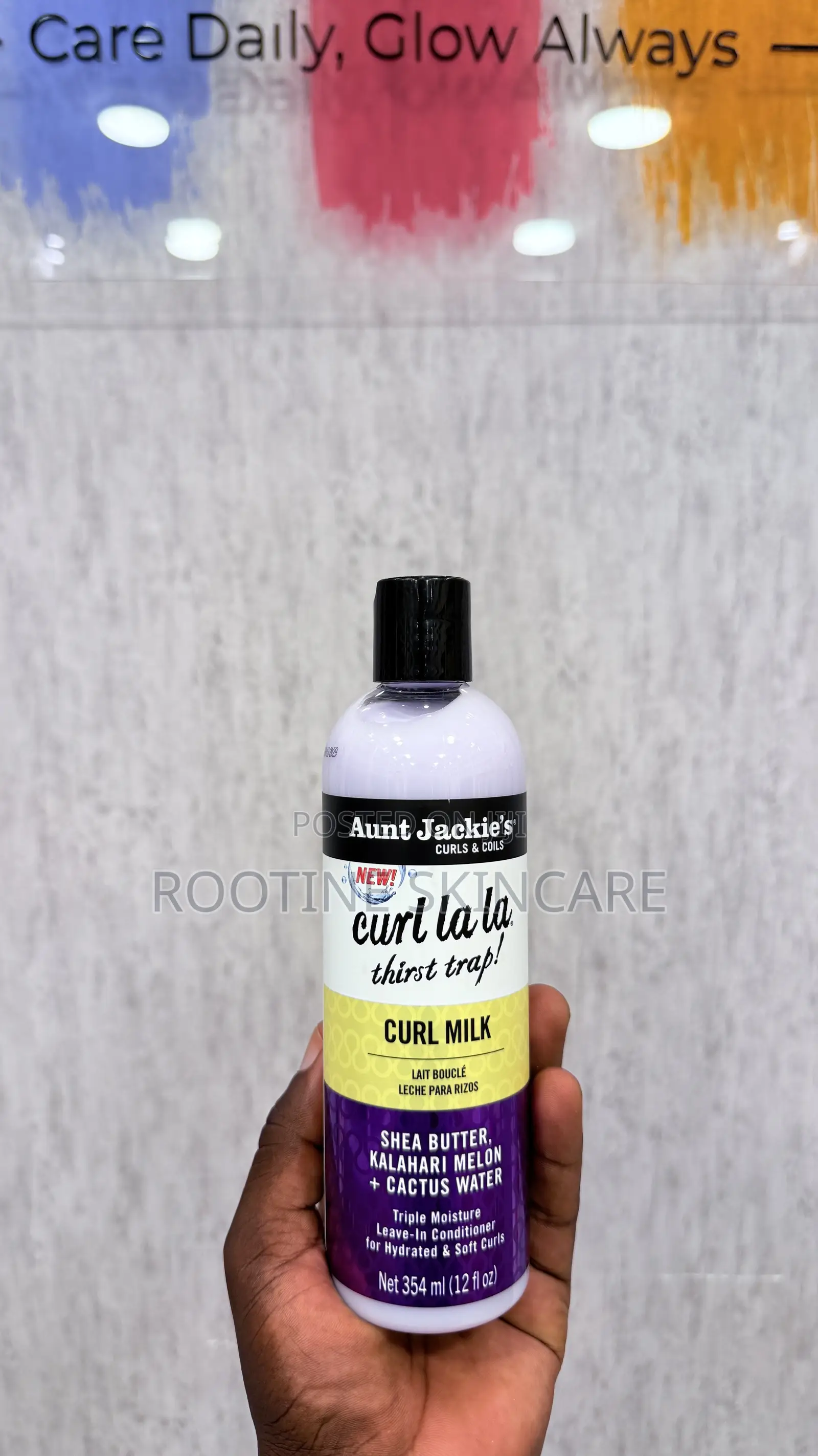 Aunt Jackie's Curl La La Curl Milk Leave in Conditioner
