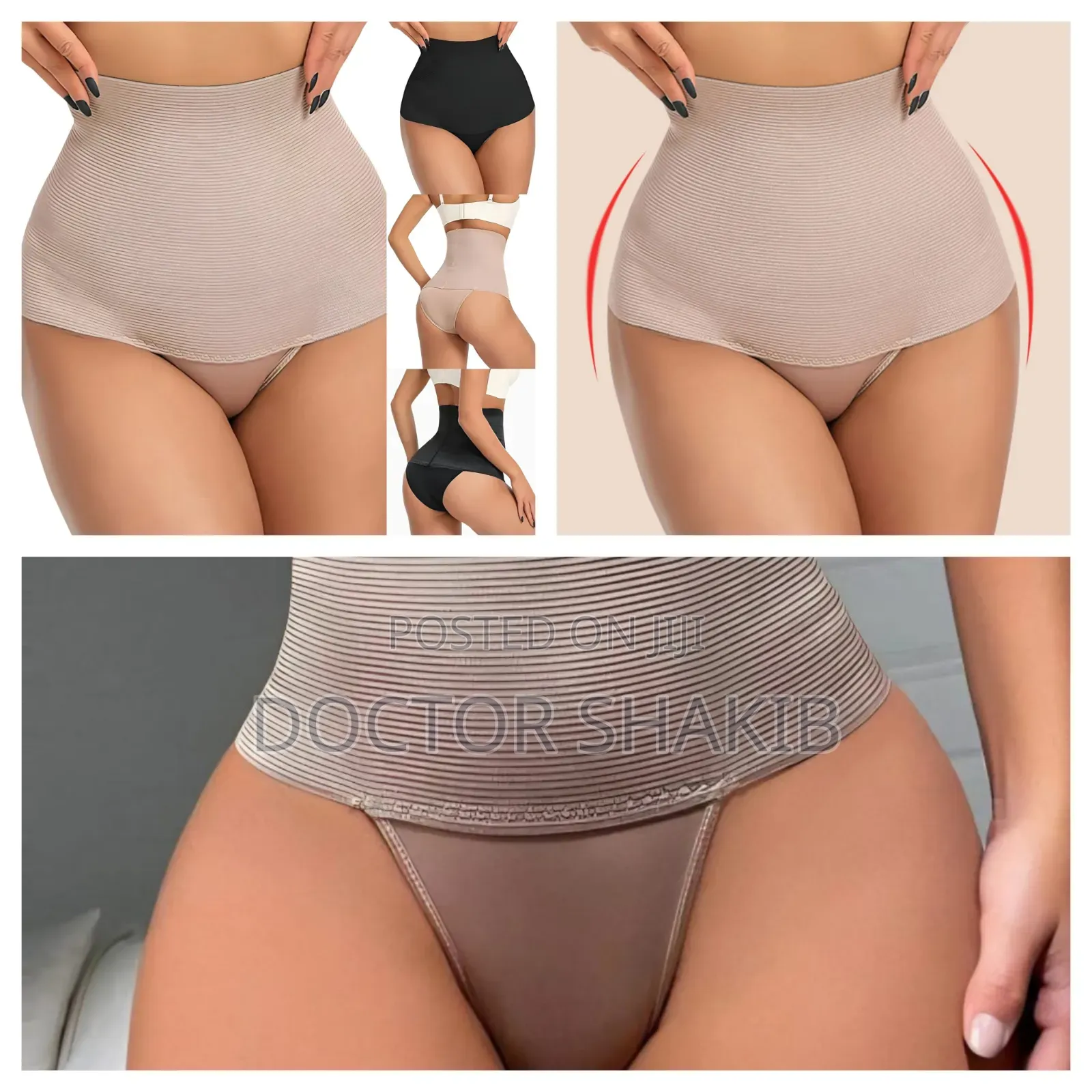 Women Seamless High Waist Tummy Underwear