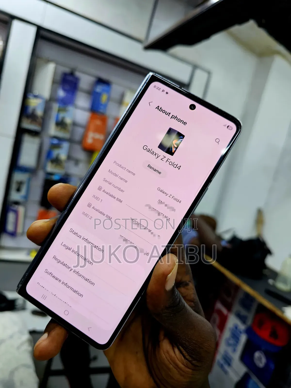 Samsung Galaxy Z Fold4 256 GB Blue