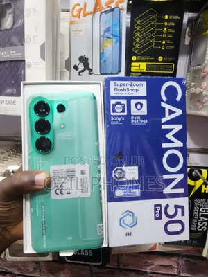 New Tecno Camon 50 Pro 256 GB Green