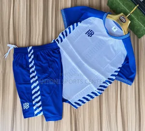 Blue and White Color Jersey